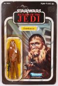 RARE VINTAGE STAR WARS CARDED FIGURE ' CHEWBACCA '