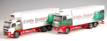 RARE PRE-PRODUCTION CORGI PROTOTYPE EDDIE STOBART DIECAST MODELS
