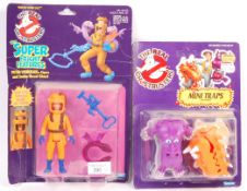 VINTAGE KENNER ' THE REAL GHOSTBUSTERS ' CARDED ACTION FIGURES