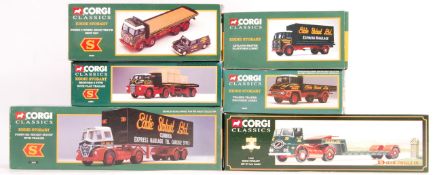 CORGI EDDIE STOBART BOXED DIECAST MODEL COLLECTION
