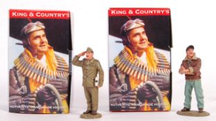 KING & COUNTRY BOXED 1:30 SCALE MODEL US AIR FORCE FIGURES