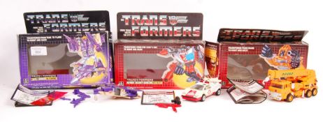 THREE BOXED HASBRO TRANSFORMERS