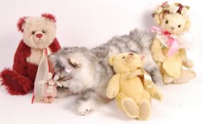 COLLECTION OF ' ARTIST ' TYPE TEDDY BEARS - INCLUDING STEIFF
