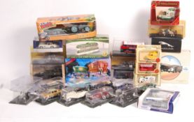 COLLECTION OF ASSORTED BOXED SCALE DIECAST MODELS