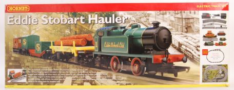 HORNBY 00 GAUGE MODEL RAILWAY TRAIN BOXED SET EDDIE STOBART