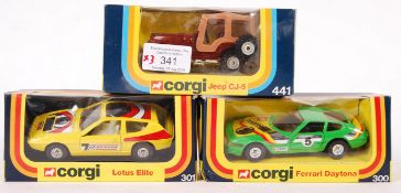 THREE 1980'S CORGI TOYS IN BOXES