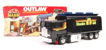 ORIGINAL VINTAGE 1980'S KENNER MADE MASK 'OUTLAW' FIGURE PLAYSET