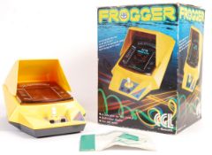 VINTAGE CGL KONAMI MADE 'FROGGER' PORTABLE ARCADE MACHINE