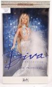MATTEL MADE BOXED DIVA BARBIE GONE PLATINUM