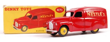 DINKY TOYS MADE 471 BOXED NESTLES AUSTIN VAN