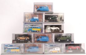 COLLECTION OF 12 CORGI CLASSICS BOXED DIECAST MODE