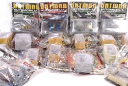 COLLECTION OF EAGLEMOSS MAGAZINE ITEMS MARVEL BATM