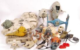 ASSORTED VINTAGE KENNER / PALITOY MADE STAR WARS VEHICLES