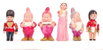 COLLECTION OF EARLY / VINTAGE CELLULOID DOLLS - SNOW WHITE ETC