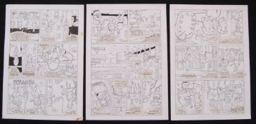 THE PHIL ELLIOTT ' THE REAL GHOSTBUSTERS ' ARTWORK COLLECTION