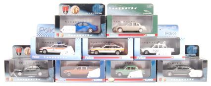 ASSORTED CORGI AND LLEDO MADE VANGUARDS 1/43 SCALE DIECAST MODELS