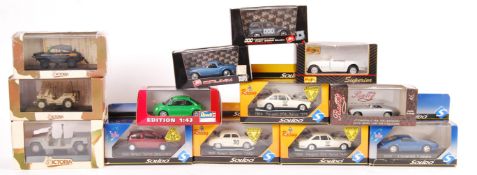 COLLECTION OF 13 BOXED SCALE DIECAST MODELS