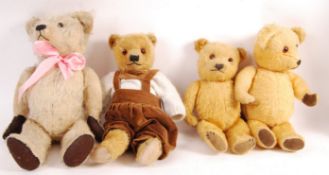 COLLECTION OF ASSORTED VINTAGE TEDDY BEARS - BRITISH MADE