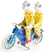 VINTAGE STYLE DBS CLOCKWORK CLOWNS ON BICYCLE