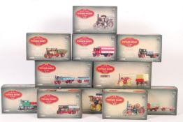 ELEVEN CORGI TOYS 1/50 VINTAGE GLORY STEAM MODELS.