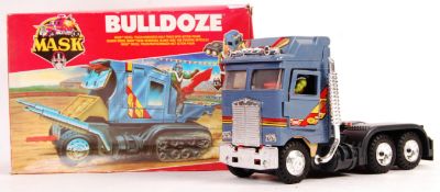 ORIGINAL VINTAGE KENNER MADE MASK 'BULLDOZE' ACTION PLAYSET