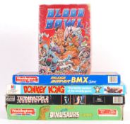 ASSORTED VINTAGE 1980'S BOARD GAMES - DONKY KONG,