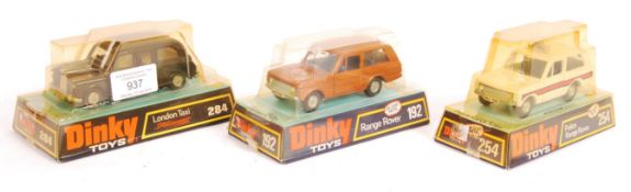 ORIGINAL VINTAGE DINKY TOYS DIECAST MODEL VEHICLES