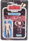 VINTAGE KENNER STAR WARS CARDED ACTION FIGURE MOC