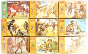 COLLECTION OF 9X BOXED AIRFIX 1/32 SCALE SOLDIER SETS