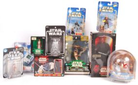 ASSORTED BOXED / CARDED STAR WARS ACTION FIGURES