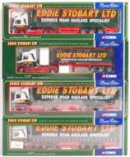 CORGI EDDIE STOBART 1/50 SCALE BOXED DIECAST MODEL LORRIES