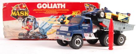 ORIGINAL VINTAGE KEENER MADE MASK 'GOLIATH' ACTION FIGURE PLAYSET