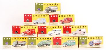 COLLECTION OF VANGUARDS 1/43 SCALE PRECISION BOXED DIECAST MODELS