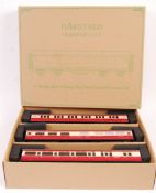 DARSTAED BOXED 0 GAUGE THREE CARRIAGE SET BR SET B
