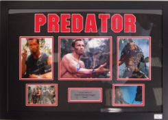 PREDATOR - ARNOLD SCHWARZENEGGER - AUTOGRAPHED 8X10