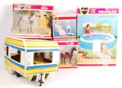 A COLLECTION OF VINTAGE SINDY PLAYSETS