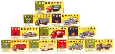 COLLECTION OF VANGUARDS 1/43 SCALE PRECISION BOXED DIECAST MODELS