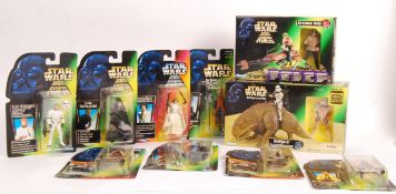 COLLECTION OF KENNER CARDED STAR WARS ACTION FIGUR