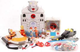 ORIGINAL VINTAGE LJN MADE THUNDERCATS FIGURES AND PLAYSETS