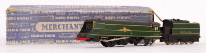 1950'S GRAHAM FARISH 00 GAUGE MERCHANT NAVY LOCOMOTIVE