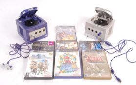 NINTENDO GAMECUBE VIDEO GAMES COMPUTER CONSOLE AND GAMES
