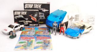 ASSORTED VINTAGE 1980'S TOYS, MODEL KITS AND FIGURES