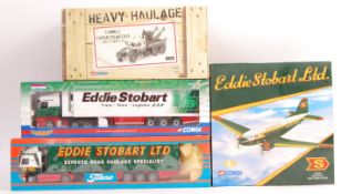 COLLECTION OF EDDIE STOBART RELATED BOXED DIECAST MODELS