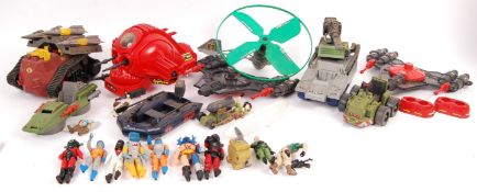 ASSORTED ACTION FORCE (GI JOE) ACTION FIGURES AND VEHICLES