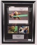 STAR WARS - FRANK OZ - YODA - AUTOGRAPHED 8X10
