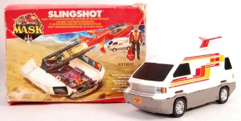 ORIGINAL VINTAGE KENNER MADE MASK 'SLINGSHOT' ACTION PLAYSET