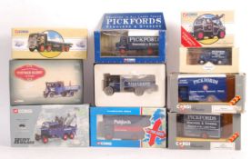 COLLECTION OF CORGI PICKFORDS RELATED BOXED DIECAST MODELS