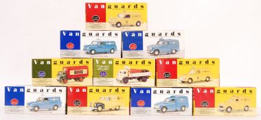 COLLECTION OF VANGUARDS 1/43 SCALE PRECISION BOXED DIECAST MODELS