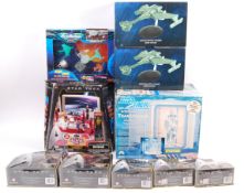 COLLECTION OF STAR TREK CARDED FIGURES AND BOXED P