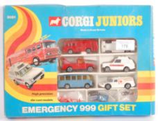 CORGI JUNIORS ' EMERGENCY 999 GIFT SET ' DIECAST M